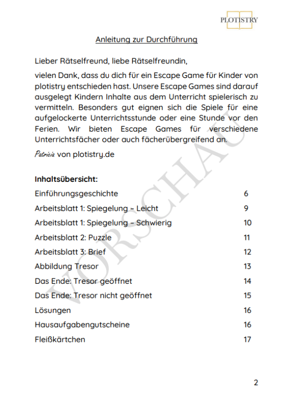 Prinz Mattheos Zahlenspiel 1