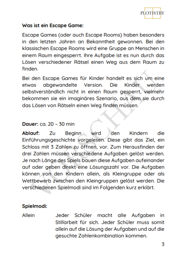 Prinz Mattheos Zahlenspiel 2
