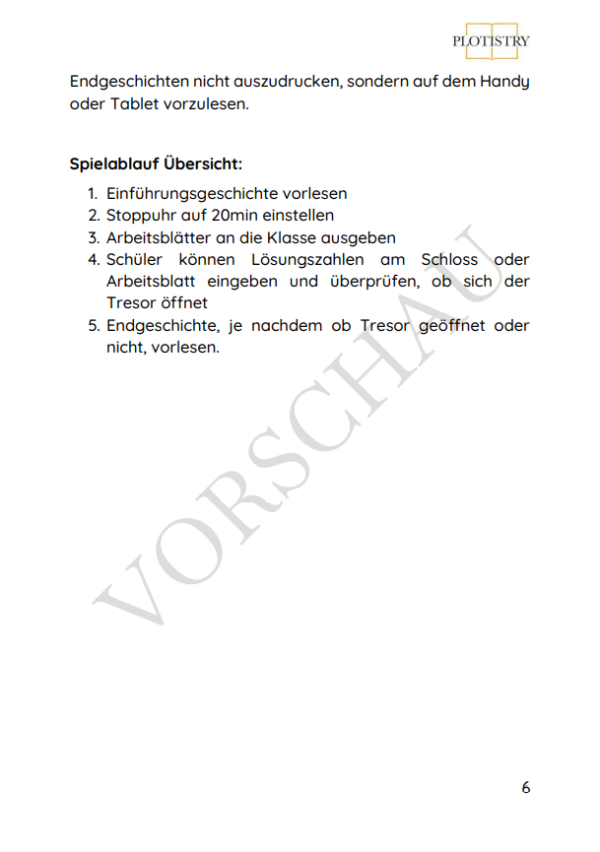 Prinz Mattheos Zahlenspiel 5