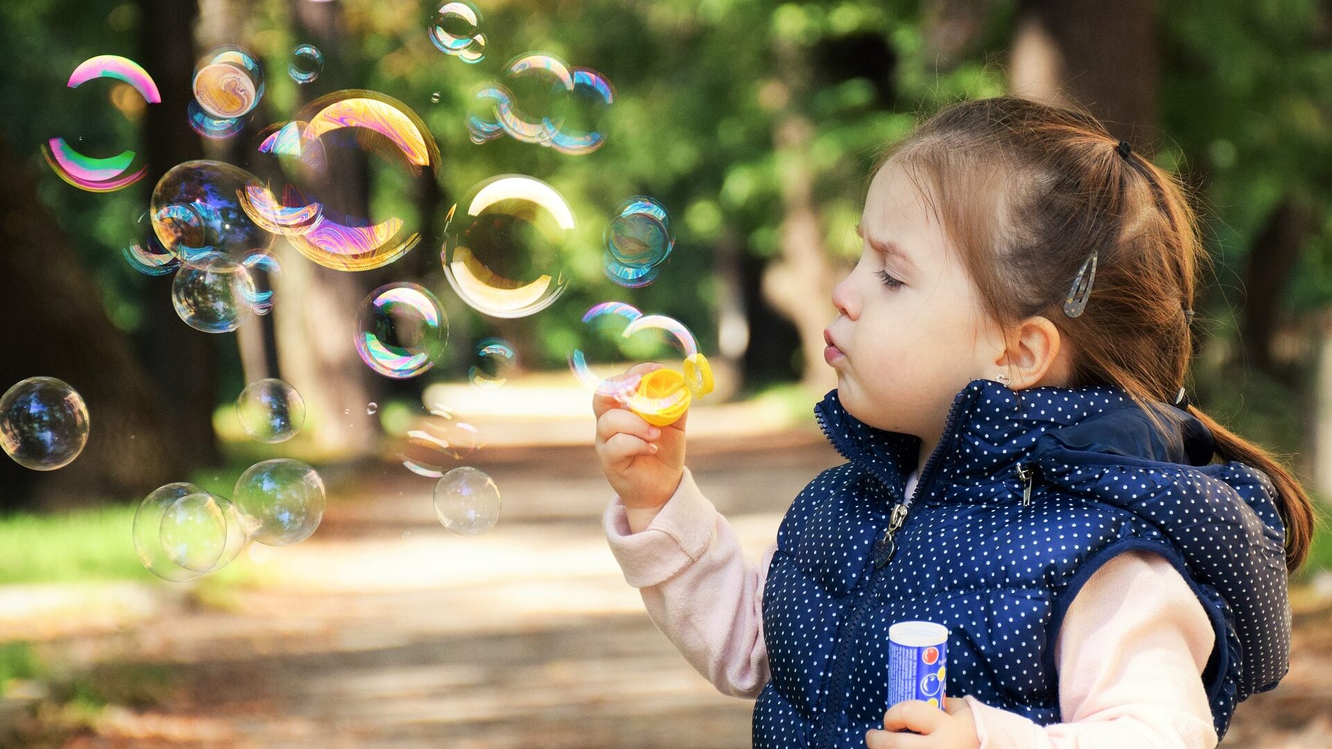 Deko Kindergeburtstag - Seifenblasen